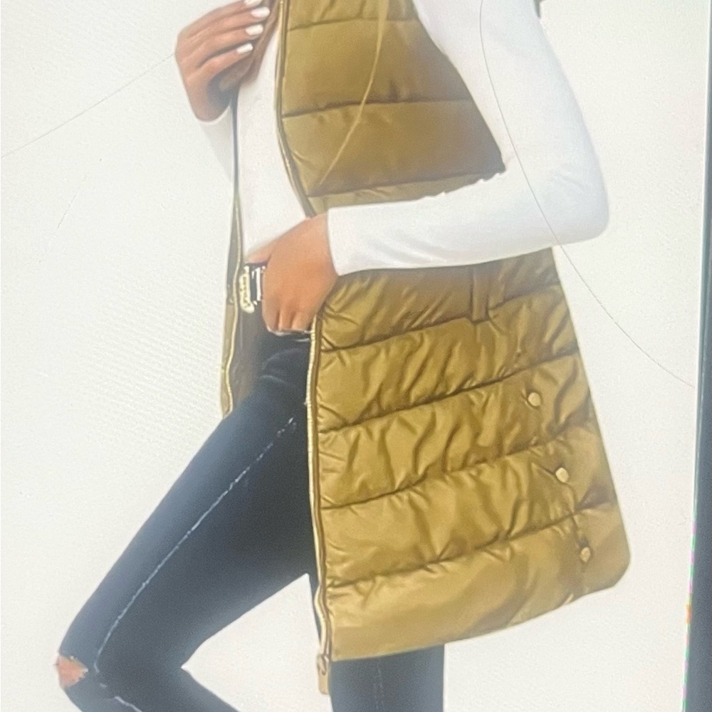 Gold Quilted Women's Bag